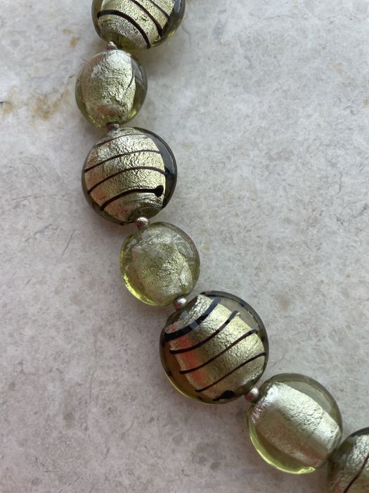 Naszyjnik szkło weneckie vintage