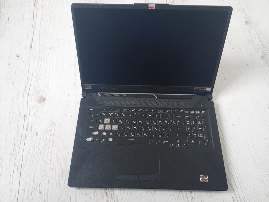 Продам нерабочий ноутбук, оперативную память, блок питания