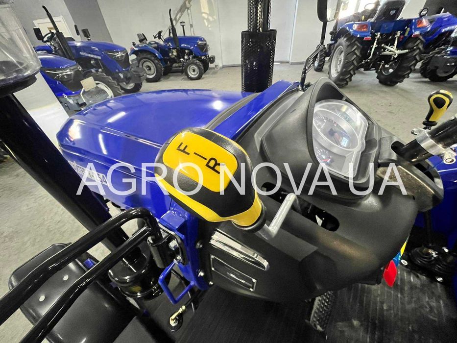 Міні трактор ФАЙТЕР Т 254 Примусова Гідравліка з Дашком Рівна Підлога