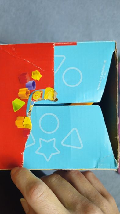 Sorter fisher price klocki