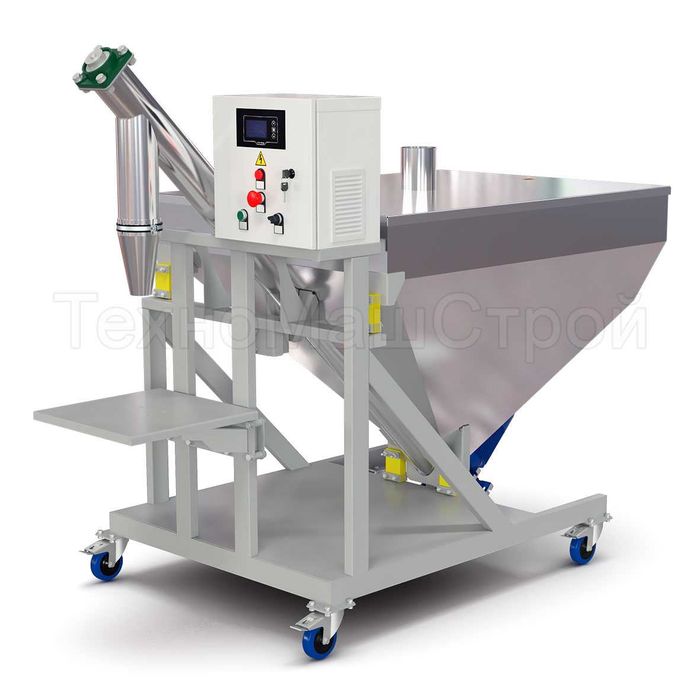 Ваговий шнековий дозатор "ДТЗ-100" (Нержавіюча сталь)