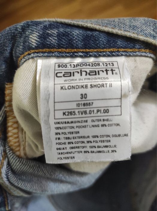 Джинсові шорти carhartt
