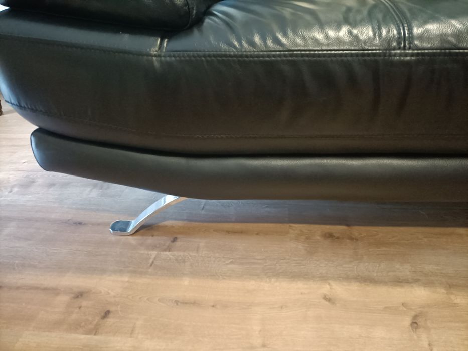 Sofá em Pele Chaise longe