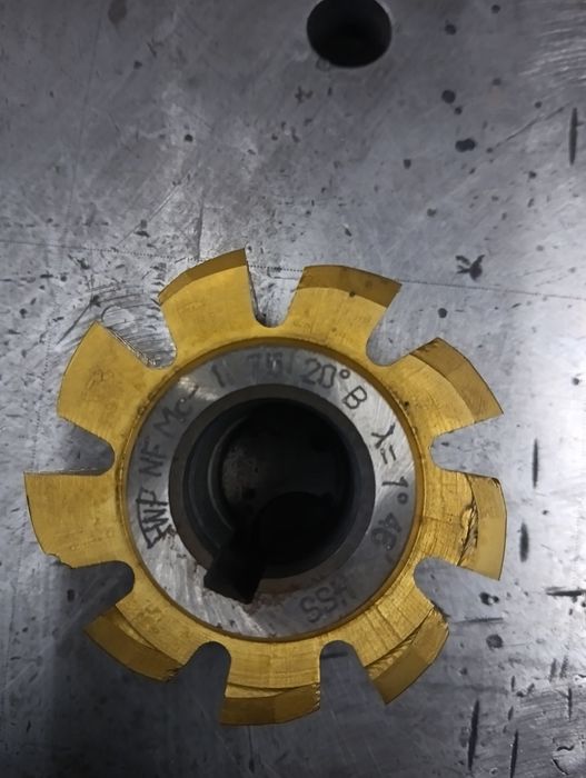 Frez modułowy ślimakowy obwiedniowy 63mm  NF Mc 1.75 20⁰B  λ1⁰ 46'