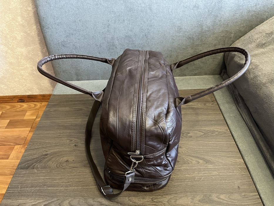 Сумка дорожная Cotton TRADERS. Натуральная кожа. Новая.