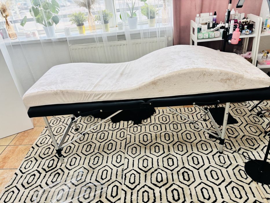 Materac anatomiczny do przedluzania rzes na lozko kosmetyczne