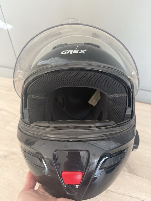 Мотошолом GREX G9.1 з мотогарнiтурою SENA 20S