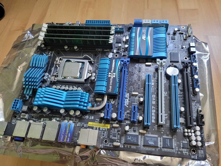 ASUS P8P67 EVO + i5 3570 + 8GB RAM  KRAKÓW