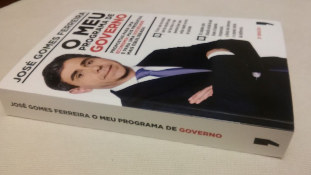 O Meu Programa de Governo, José Gomes Ferreira (NOVO) Portes Grátis