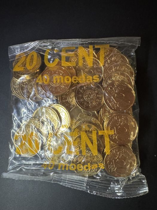 Conjunto de moedas euro Portugal 2002