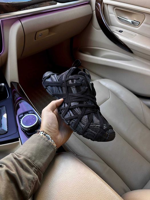 Кросівки Balenciaga 3xl Extreme Lace Sneaker in Black Баленсиага 36-45