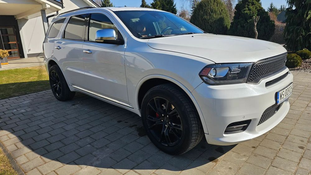 Dodge Durango 5.7 citadel Biała Perła, Wentyle, Bogaty