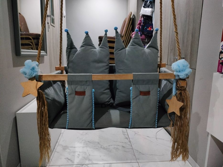 Huśtawka dla bliźniąt rok po roku dwójki podwójna