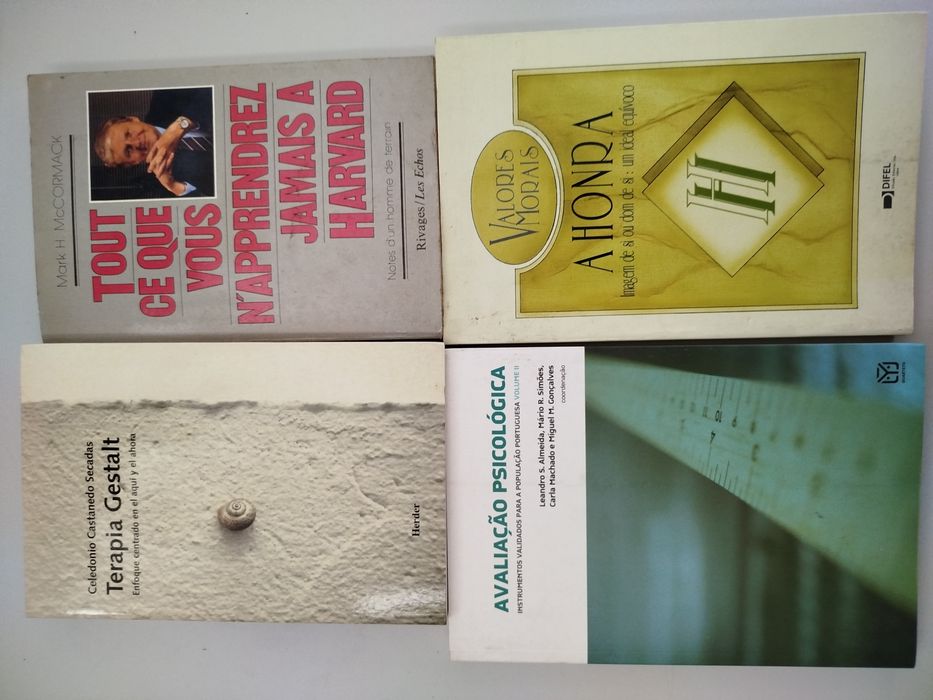 Livros de Psicologia, sociologia e outros
