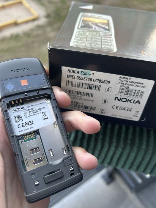 Top Nokia E50 Biznes Klasa/Ofoliowana/Karton zgodny Imei/Bez Simlocka!