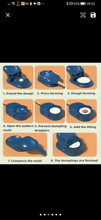 Utensílio Para fazer rissóis