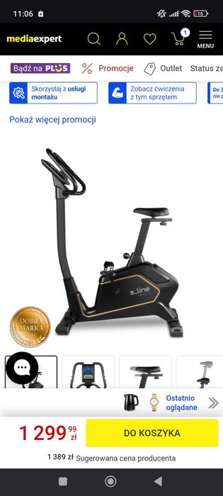 Rower stacjonarny