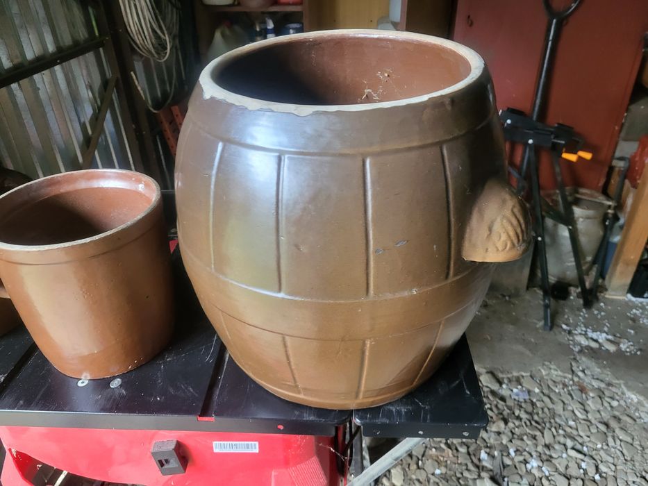 Garnki krzemionkowe, donice na kwiaty