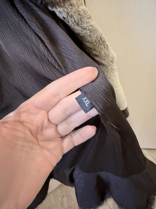 Шуба норкова з капюшоном