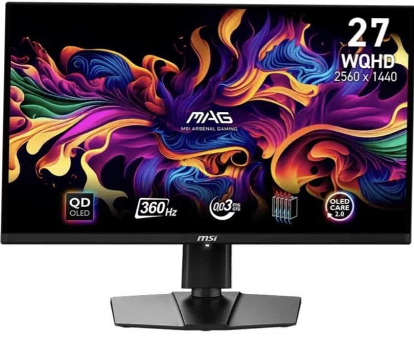 Monitor MSI MAG QDOLED 360hz