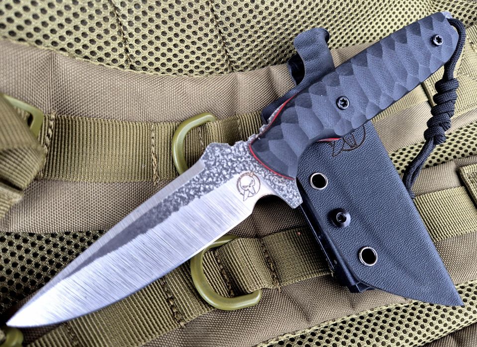 Nóż Custom , Handmade , ręcznie robiony NMV ( O2 ) 3mm,   EDC