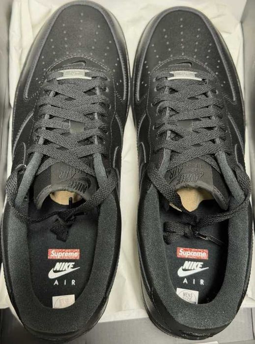 Nike_Air_Force_1_Low_Supreme_Black R.42