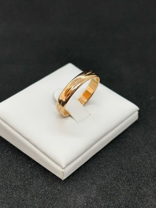 Złota Obrączka pr 585 3,16g (Rozmiar 20)