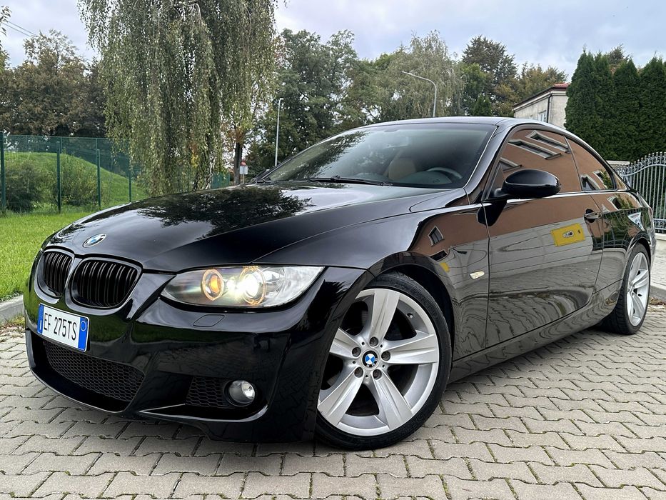BMW E92 320D 177PS M-PAKIET Bi-Xenon Navi LED Skóra Pdc SHADOWLINE 18"