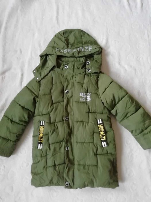 Курточки зимние для мальчика 7-9л