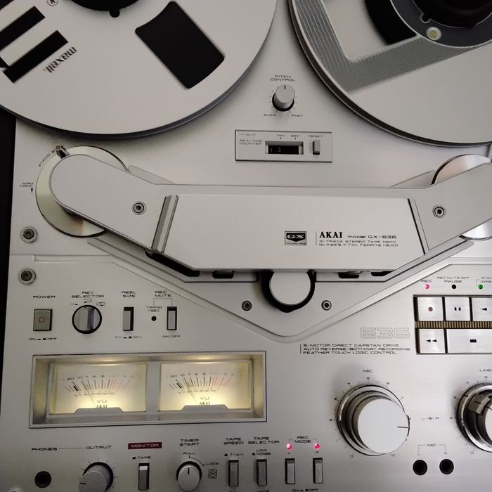 Gravador bobines Akai GX 636