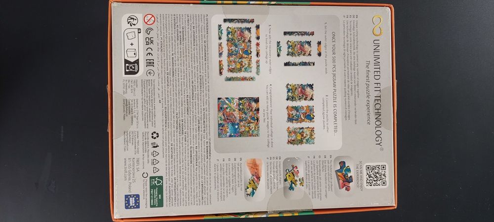 Puzzle trefl 500 elementów