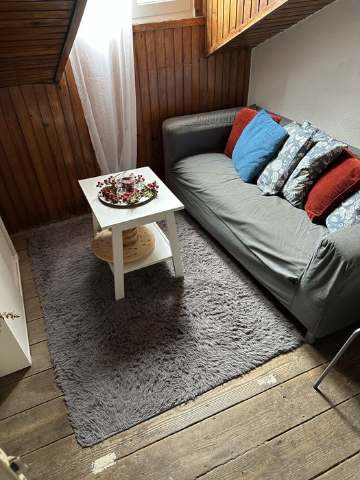 Sofa para sala (sofá cama) + almofadas