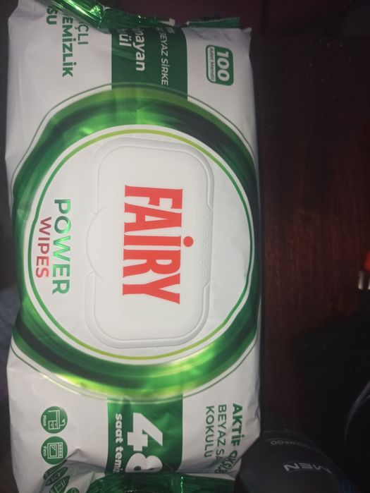 Салфетки влажные fairy