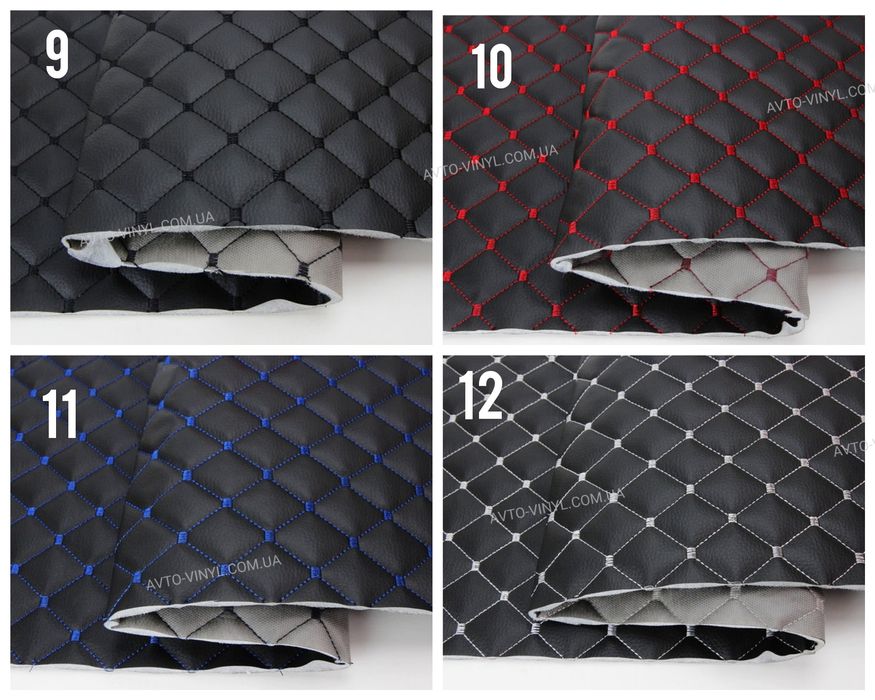 Кожзам ромб экокожа для авто мебель перетяжка  кожа авто замша  тюнинг