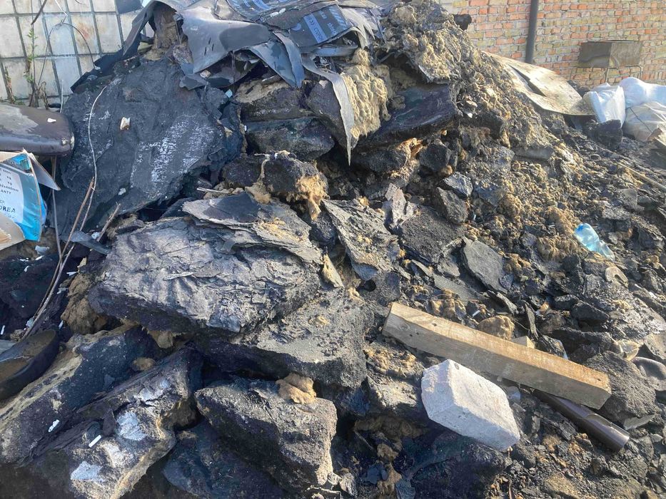 Асфальт БУ віддам безкоштовно