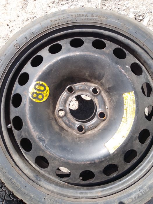 Докатка запаска Opel Vectra Astra Zefira 5x110 r16