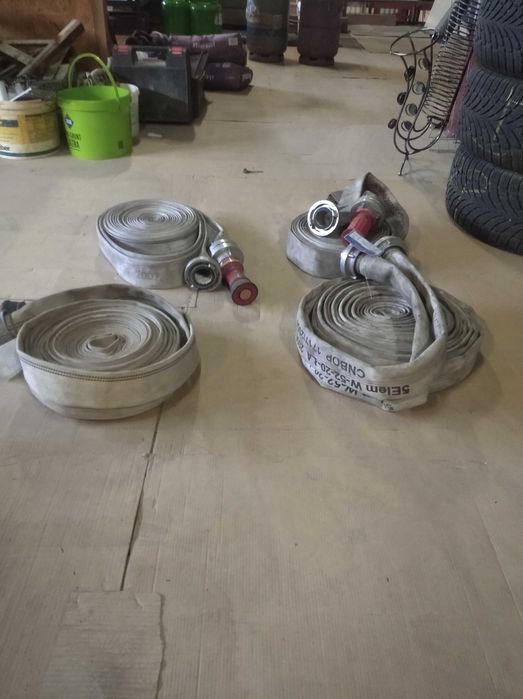 Węże strażackie 20m 4szt.