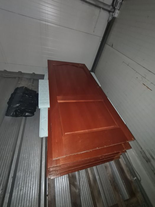 Drzwi drewniane kompletne 95cm szerokości.