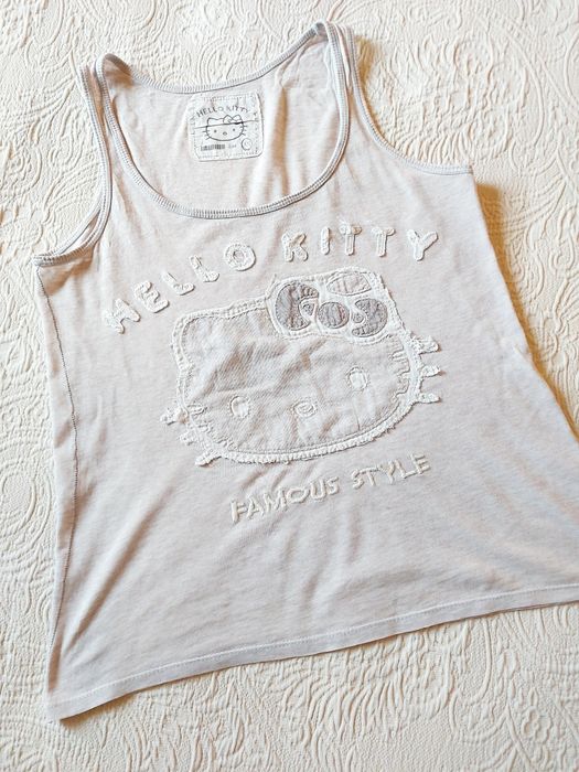 Blusa alças Hello Kitty