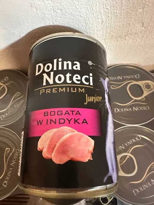 DOLINA NOTECI Premium Junior mokra karma dla kotka 400 gram Indyk X12