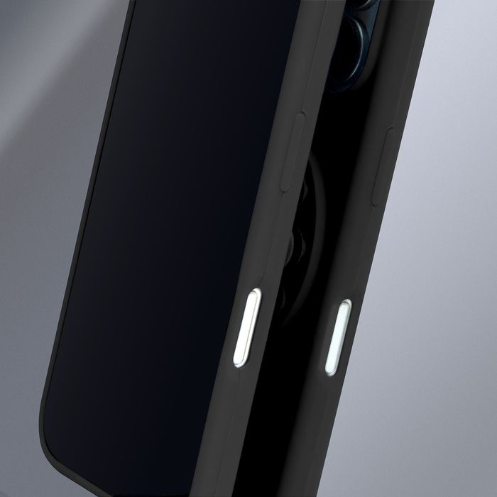 Nakładka Silicone Stick do iPhone 16 Pro Max 6,9" czarna