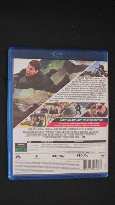 Blu-ray "Mission: Impossible - Dead Reckoning"