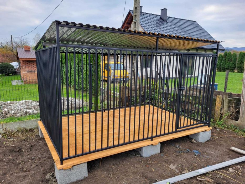 kojec dla psa, klatka, buda, box