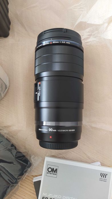 Obiektyw makro Olympus 90 mm F3.5 - NOWY, 2 lata gwarancji