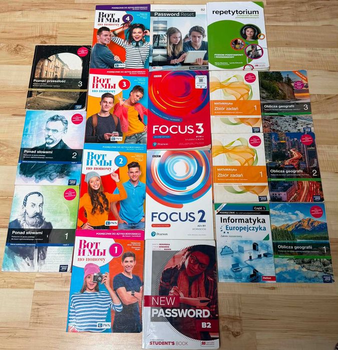 Podręczniki do liceum i technikum