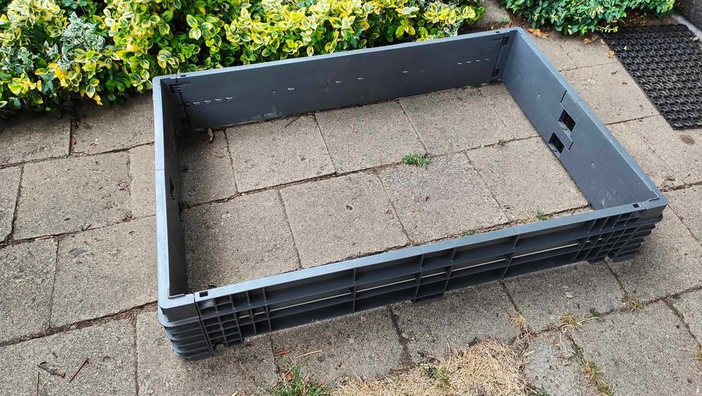 Nadstawka, burta Paletowa 120X80 Plastikowa. Wzmacniana i składan