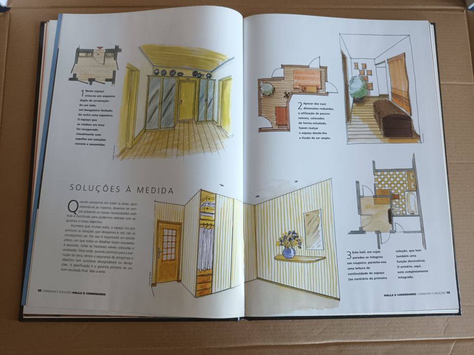 Conjunto de livros para decoração de interiores