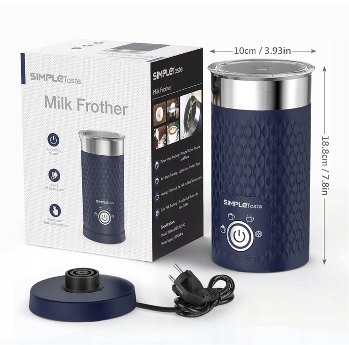 Spieniacz mleka 4-in-1 Electric Milk Frother for Latte,Cappuccino