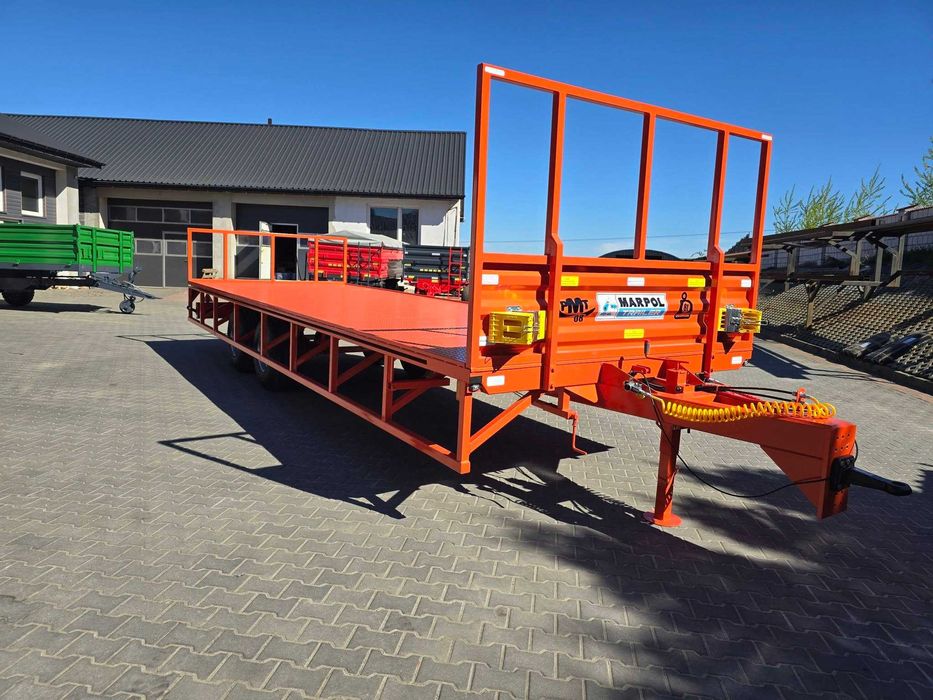 MARPOL-TRAILER Przyczepa platforma tandem
