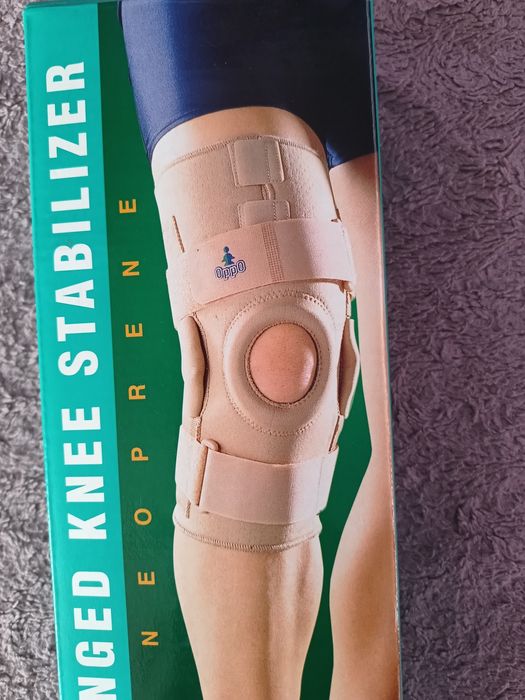 Stabilizator orteza na kolano Oppo regulowana szyny bdb stan
